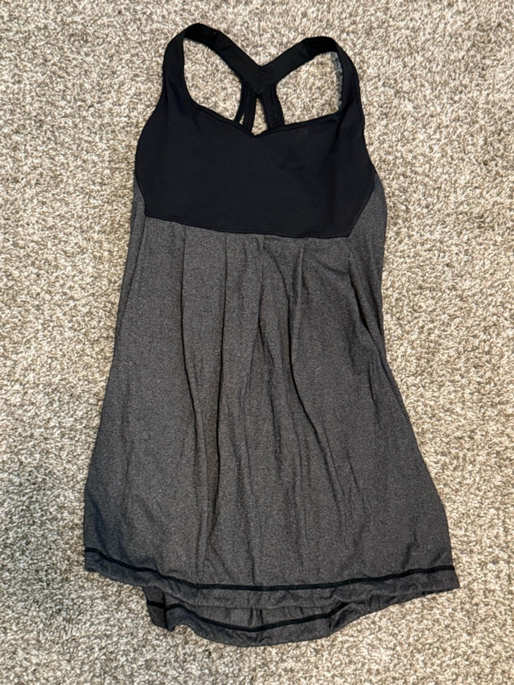 Women’s Lululemon Athletics Long Fitness Tank Top ~ Racerback Size M